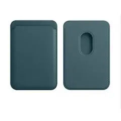 GENERICO - 2pcs Tarjetero Cartera Piel Pu Compatible Con iPhone
