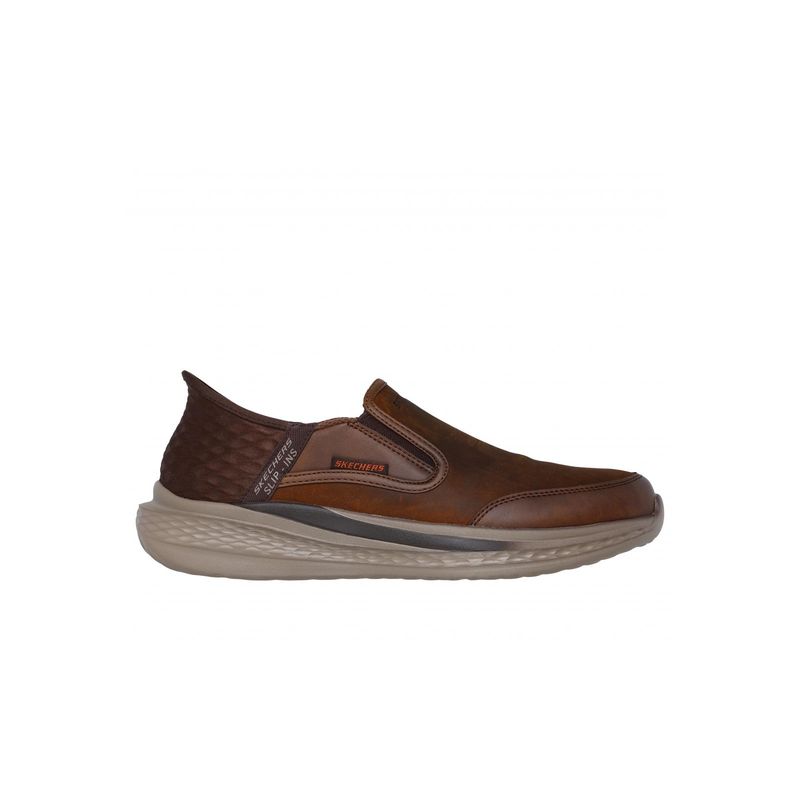 SKECHERS - Zapatilla Hombre Slade Cooper Café Skechers