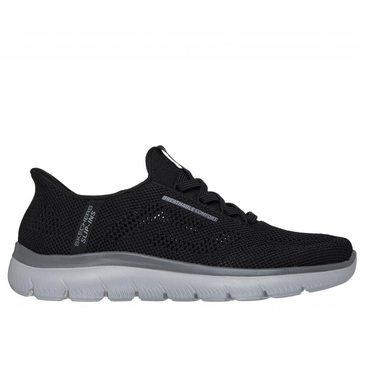 SKECHERS - Zapatilla Hombre Summits Perfo Negro Skechers