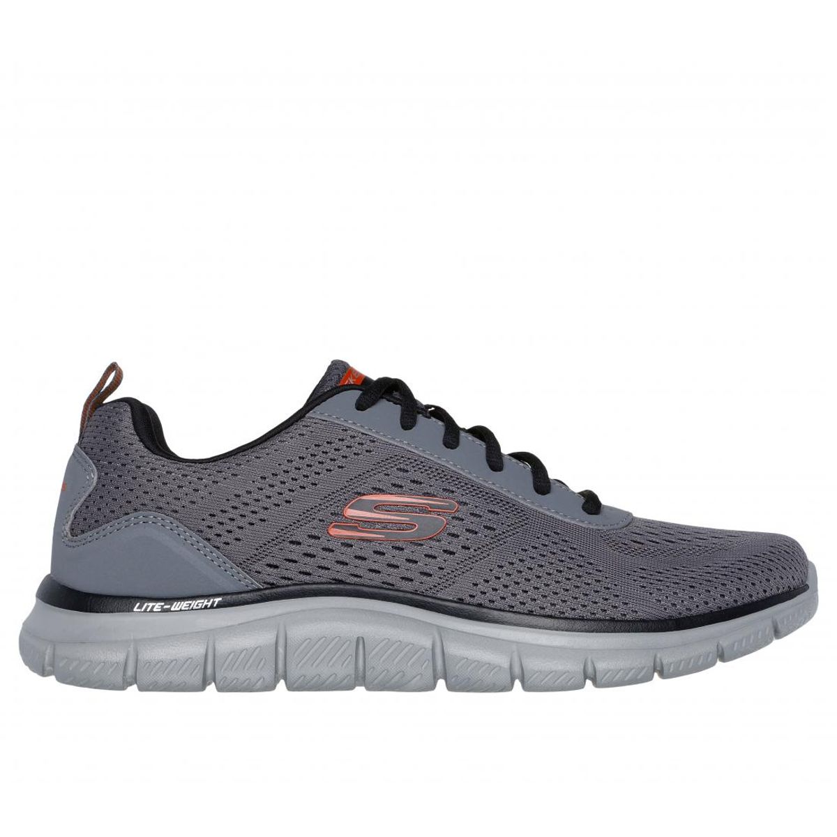 SKECHERS - Zapatilla Hombre Track Leshur Gris Skechers