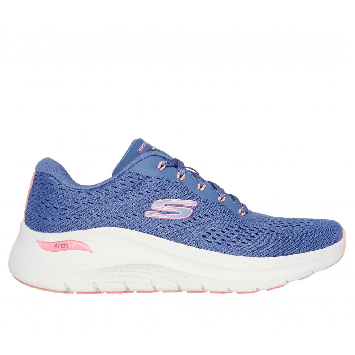 SKECHERS - Zapatilla Mujer Arch Fit 20 Big League Azul Skechers