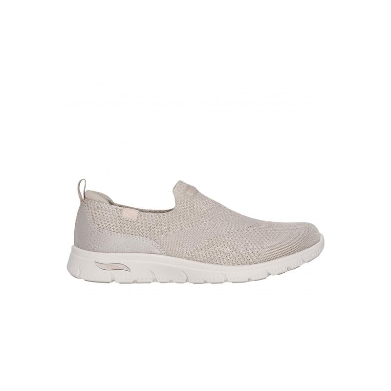 SKECHERS - Zapatilla Mujer Arch Fit Refine 20 Cascade Beige Skechers