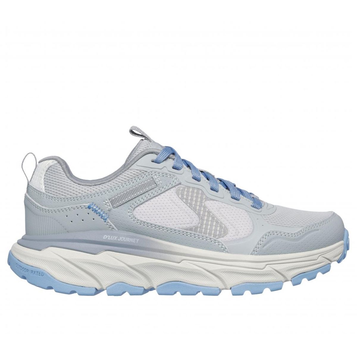 SKECHERS - Zapatilla Mujer DLux Journey Gris Skechers