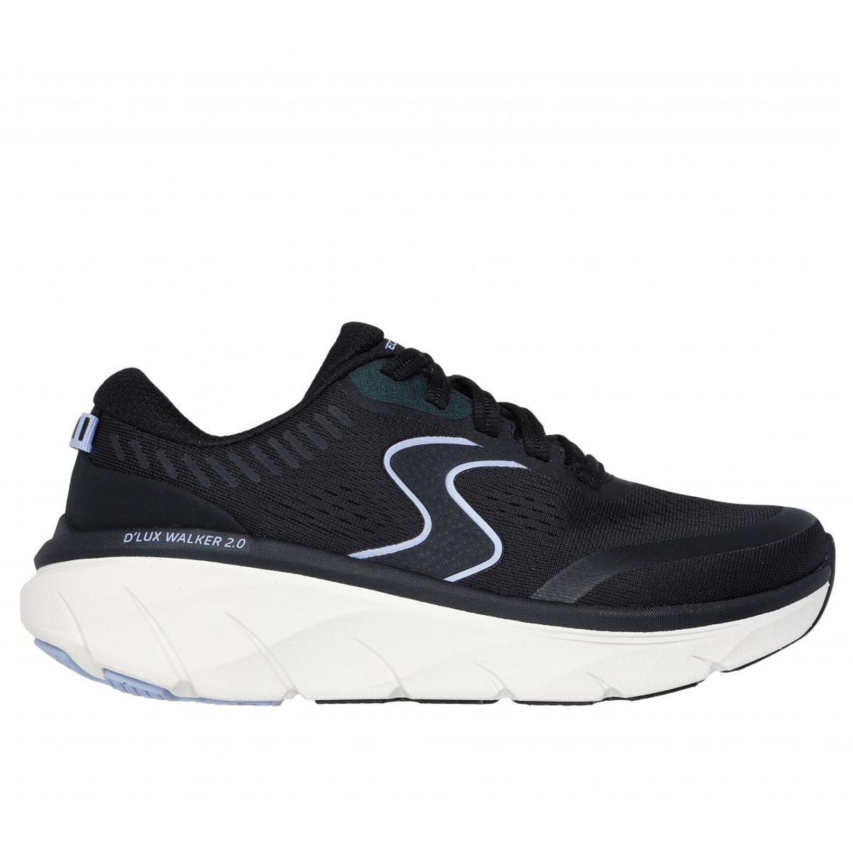 SKECHERS - Zapatilla Mujer DLux Walker 20Active Pace Negro Skechers