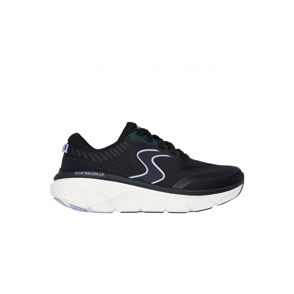 SKECHERS - Zapatilla Mujer DLux Walker 20Active Pace Negro Skechers