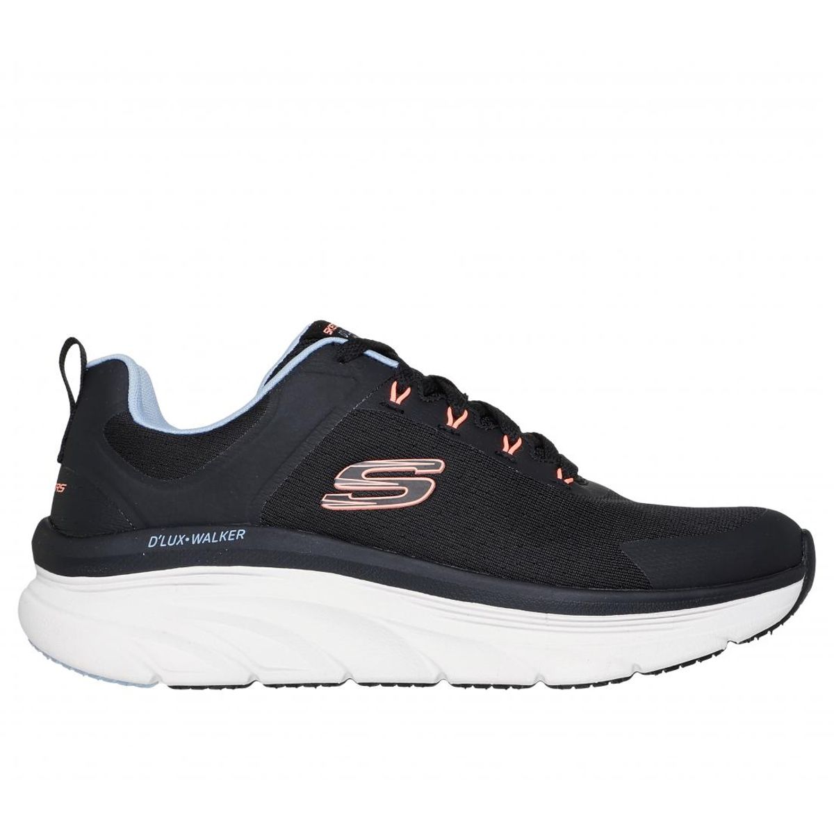 SKECHERS - Zapatilla Mujer DLux WalkerOne Drive Negro Skechers