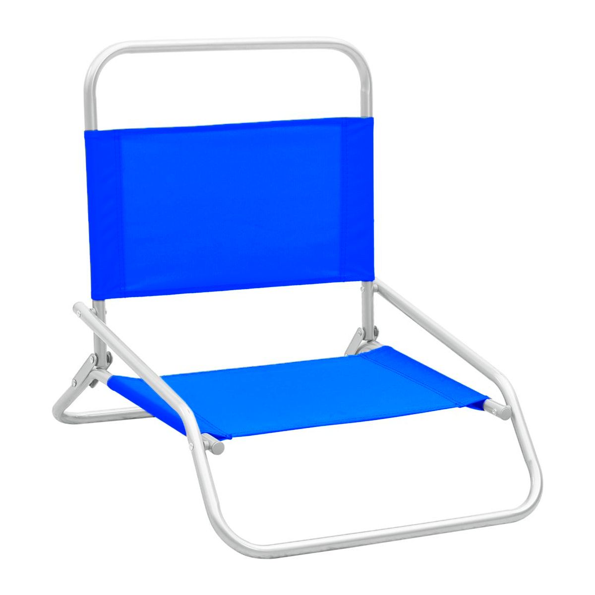 GENERICO - Silla plegable de playa Azul 45x59x52.5cm