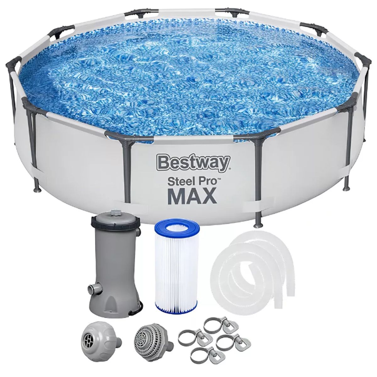 BESTWAY - Piscina Estructural 305 x 76 CM Bestway con Bomba 4678 L