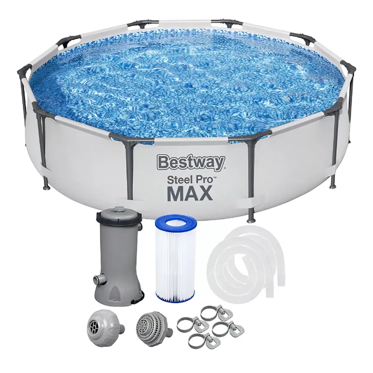 BESTWAY - Piscina Estructural 305 x 76 CM Bestway con Bomba 4678 L