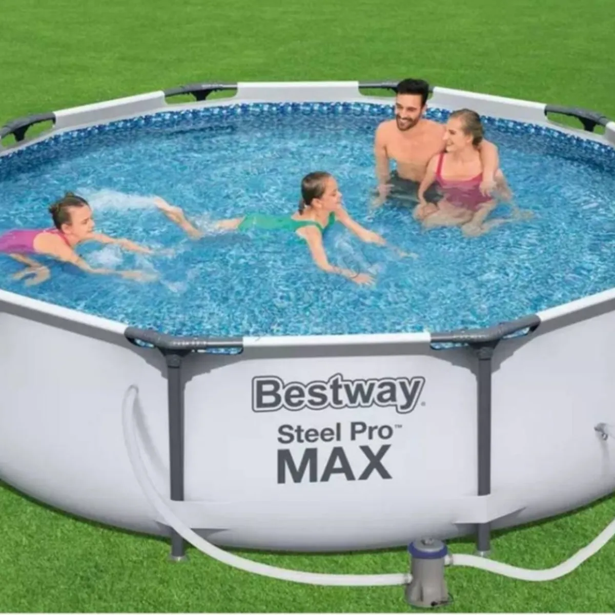 BESTWAY - Piscina Estructural 305 x 76 CM Bestway con Bomba 4678 L