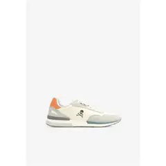 SCALPERS - Zapatillas Calavera Lateral Offwhite
