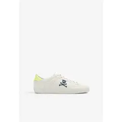SCALPERS - Zapatillas Bajas Calavera Lateral Blue