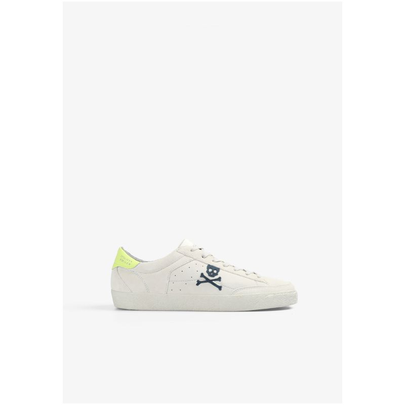 SCALPERS - Zapatillas Bajas Calavera Lateral Blue