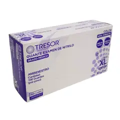 REUTTER - Guantes Nitrilo Cobalto Tresor - Talla XL