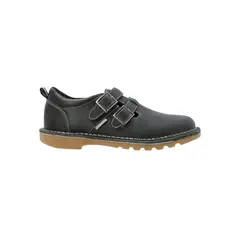 HUSH PUPPIES - Guillermina Escolar Cuero Negro Niña SprB