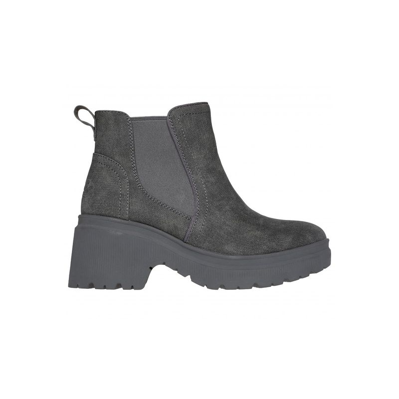 SKECHERS - Botín Mujer Bobs Tango Gris Skechers