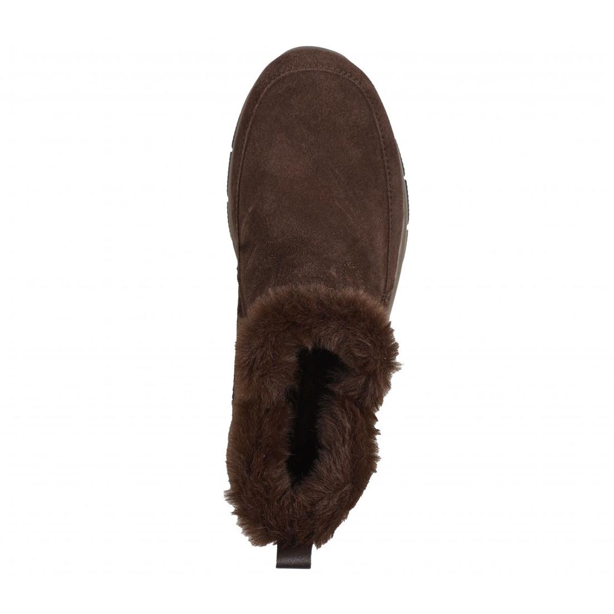 SKECHERS - Botines Mujer Easy Going Cool Zip Café Skechers