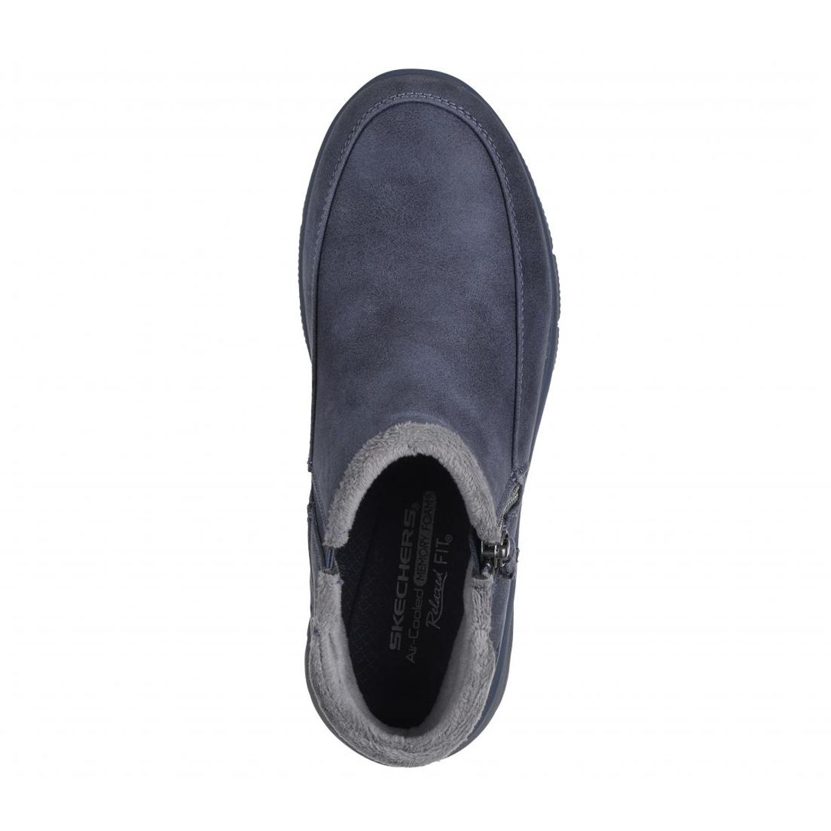 SKECHERS - Botines Mujer Easy Going Into Fall Azul Skechers