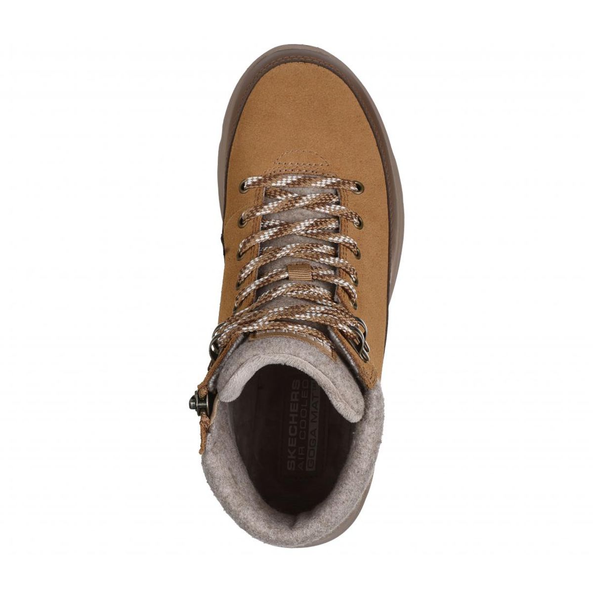 SKECHERS - Bototos Mujer Glacial Ultra Café Skechers