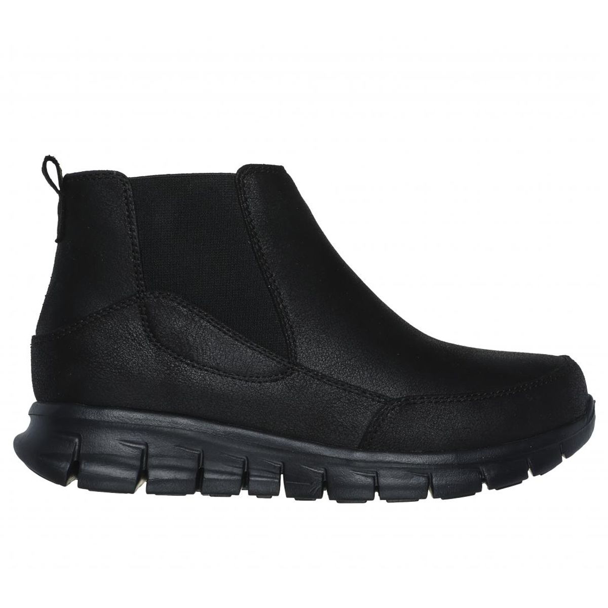 SKECHERS - Botines Mujer Synergy Easy Traveler Negro Skechers