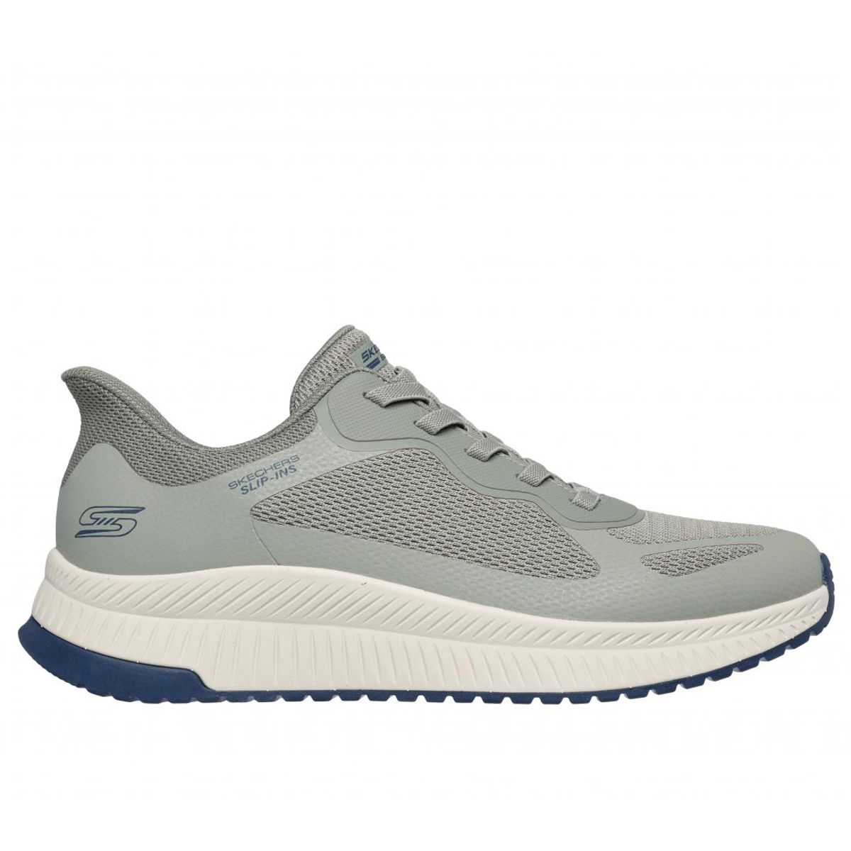 SKECHERS - Zapatilla Hombre Bobs Squad 4 Verde Skechers