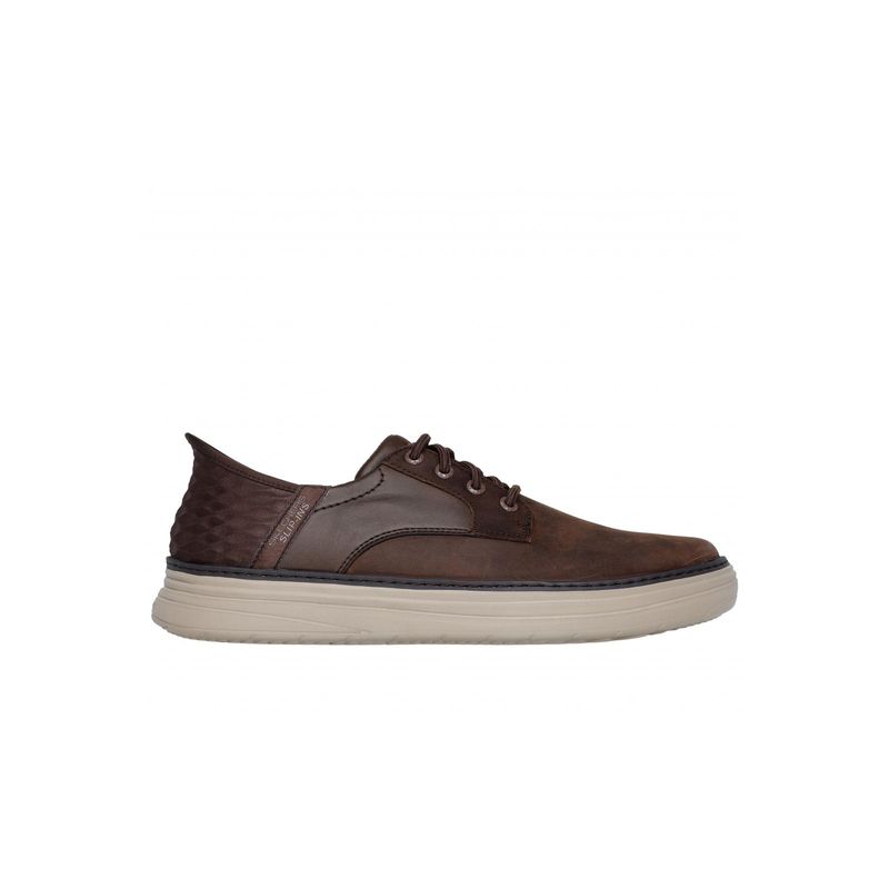 SKECHERS - Zapatilla Hombre Hyland Radley Café Skechers