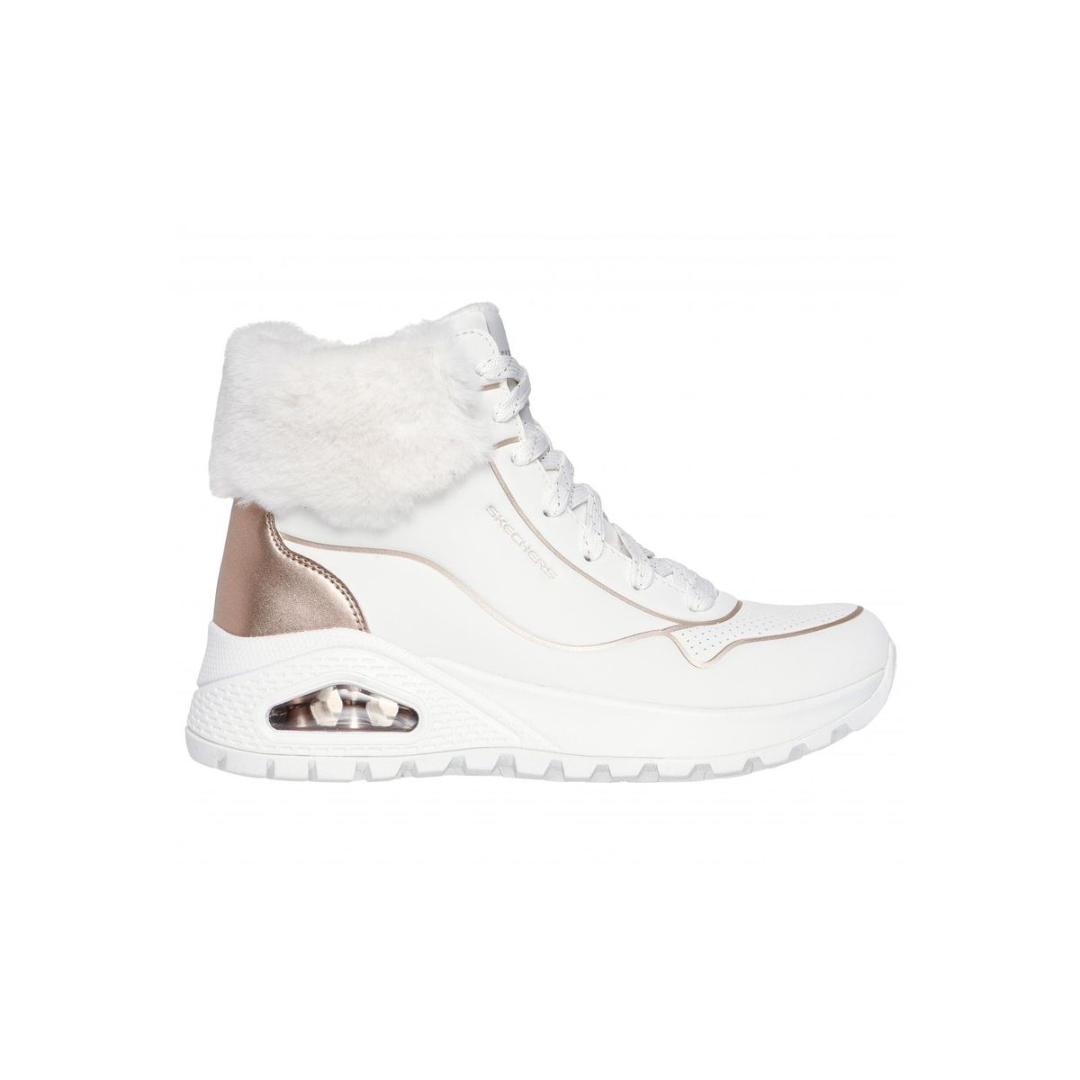 SKECHERS - Bototos Mujer Uno Rugged Fall Shimmer Café Skechers