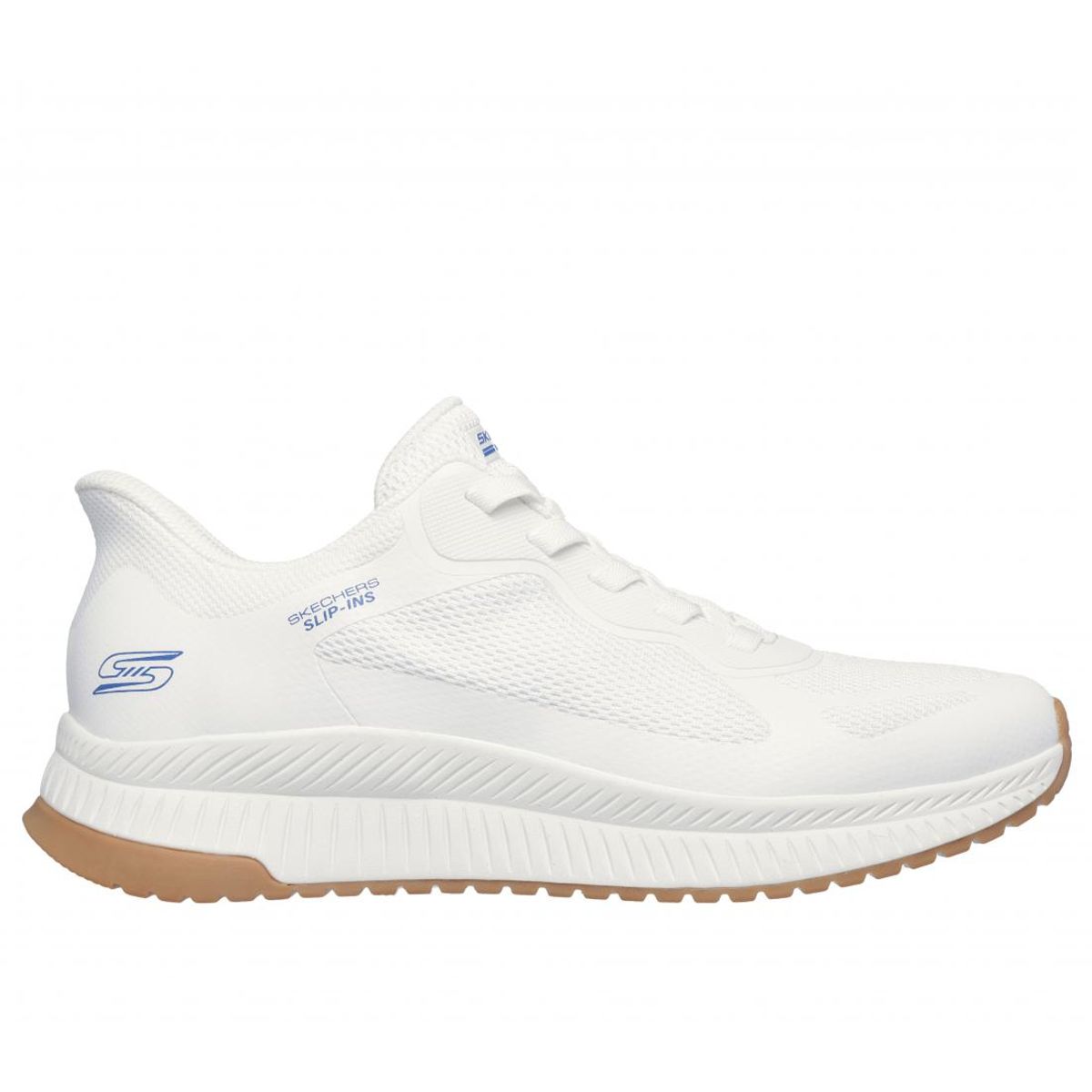 SKECHERS - Zapatilla Hombre Bobs Squad 4 Blanco Skechers
