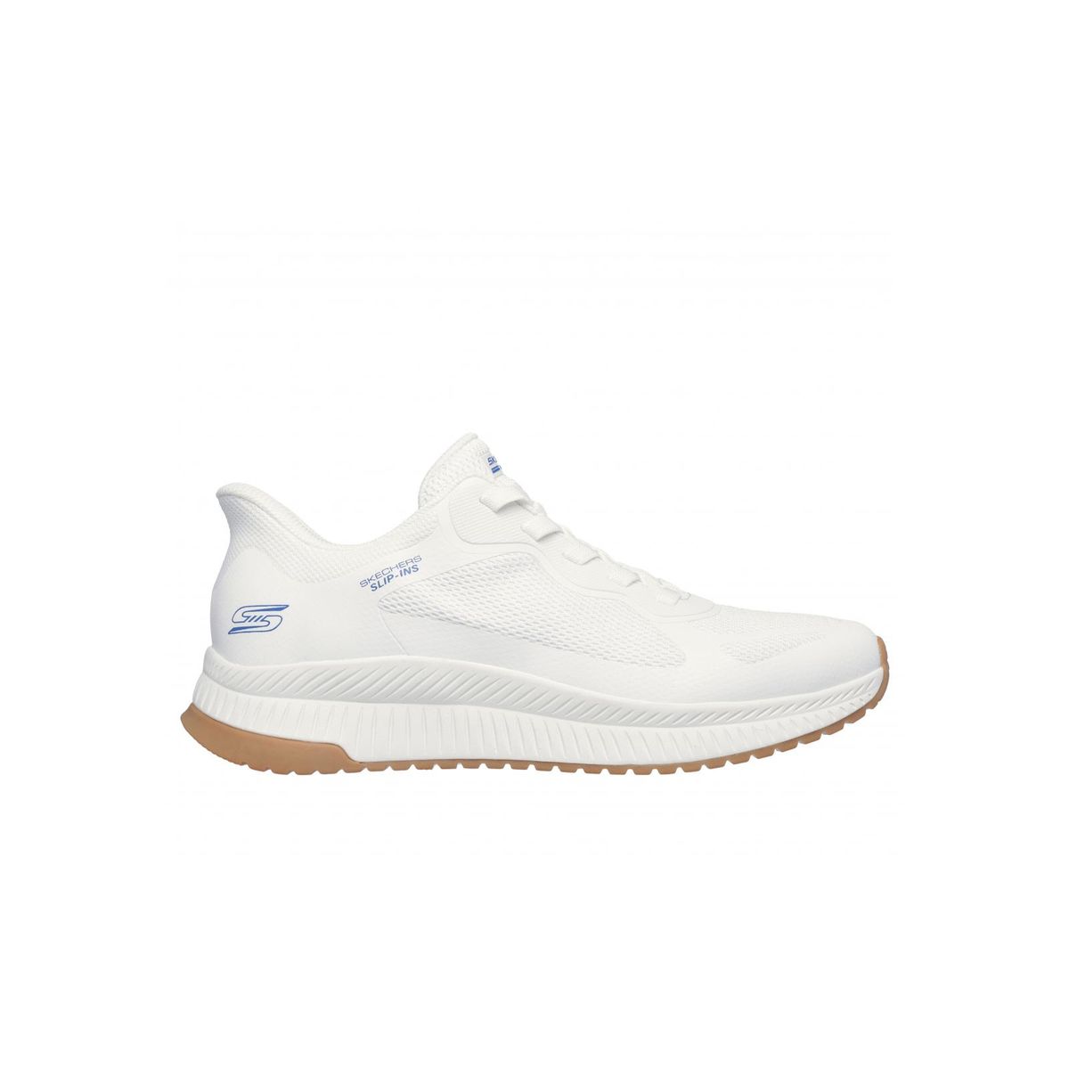SKECHERS - Zapatilla Hombre Bobs Squad 4 Blanco Skechers
