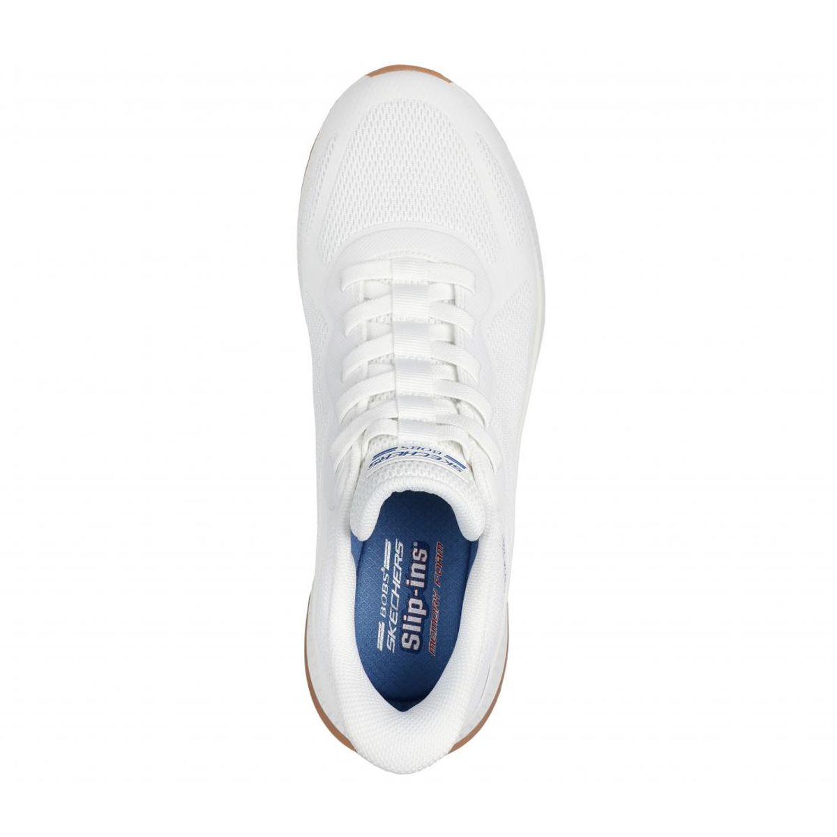 SKECHERS - Zapatilla Hombre Bobs Squad 4 Blanco Skechers