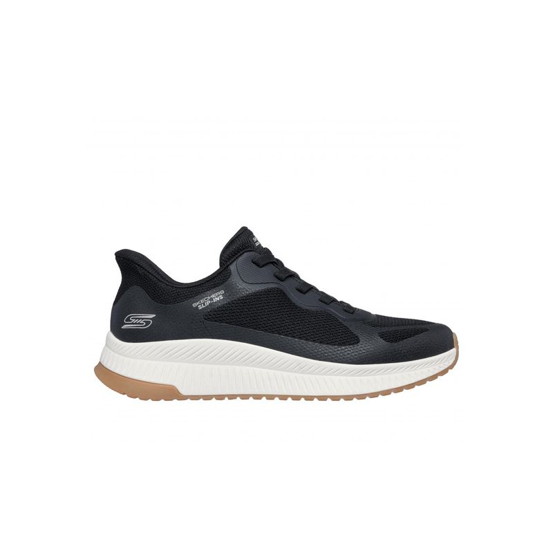 SKECHERS - Zapatilla Hombre Bobs Squad 4 Negro Skechers