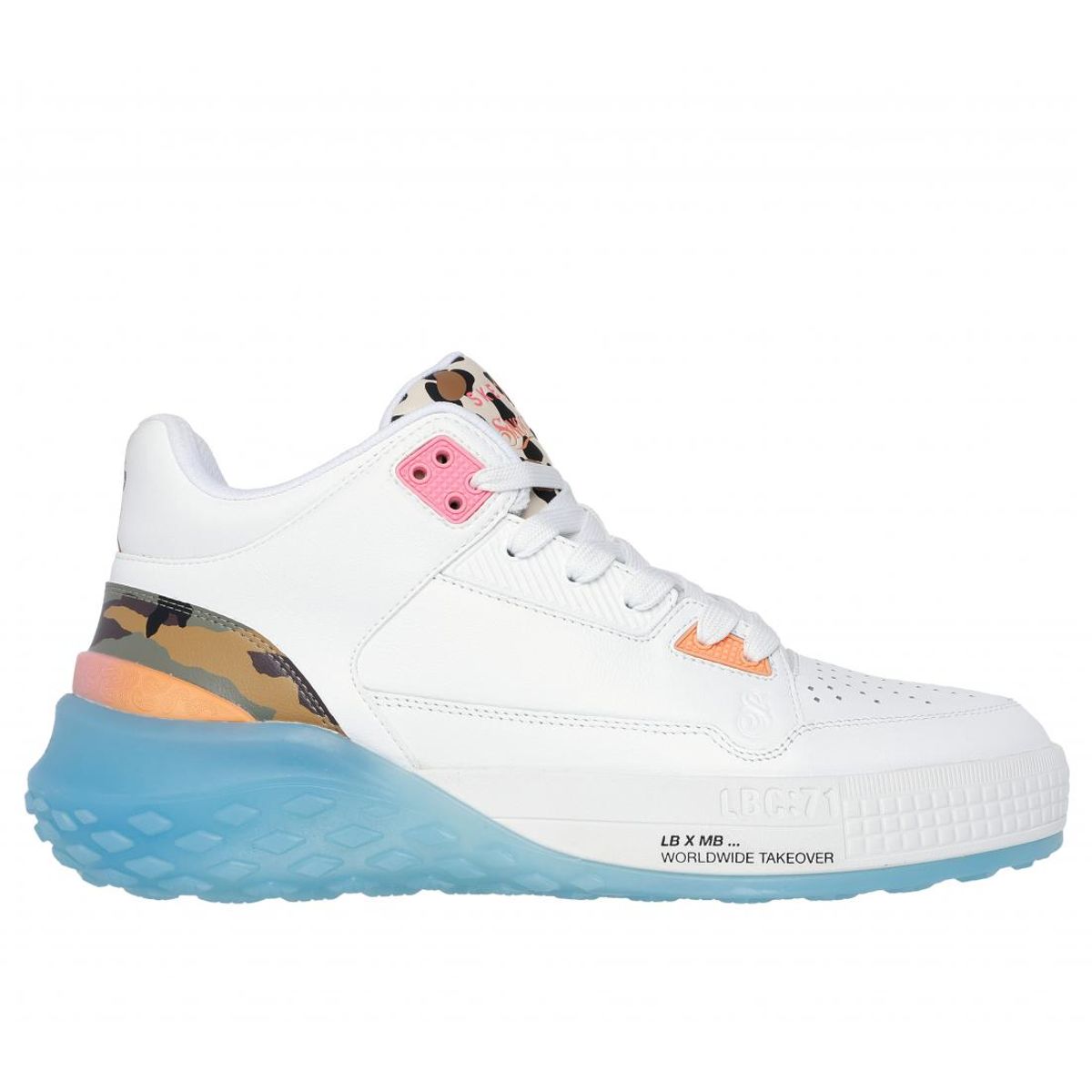 SKECHERS - Zapatilla Hombre SizzleBombay Buckets Blanco Skechers