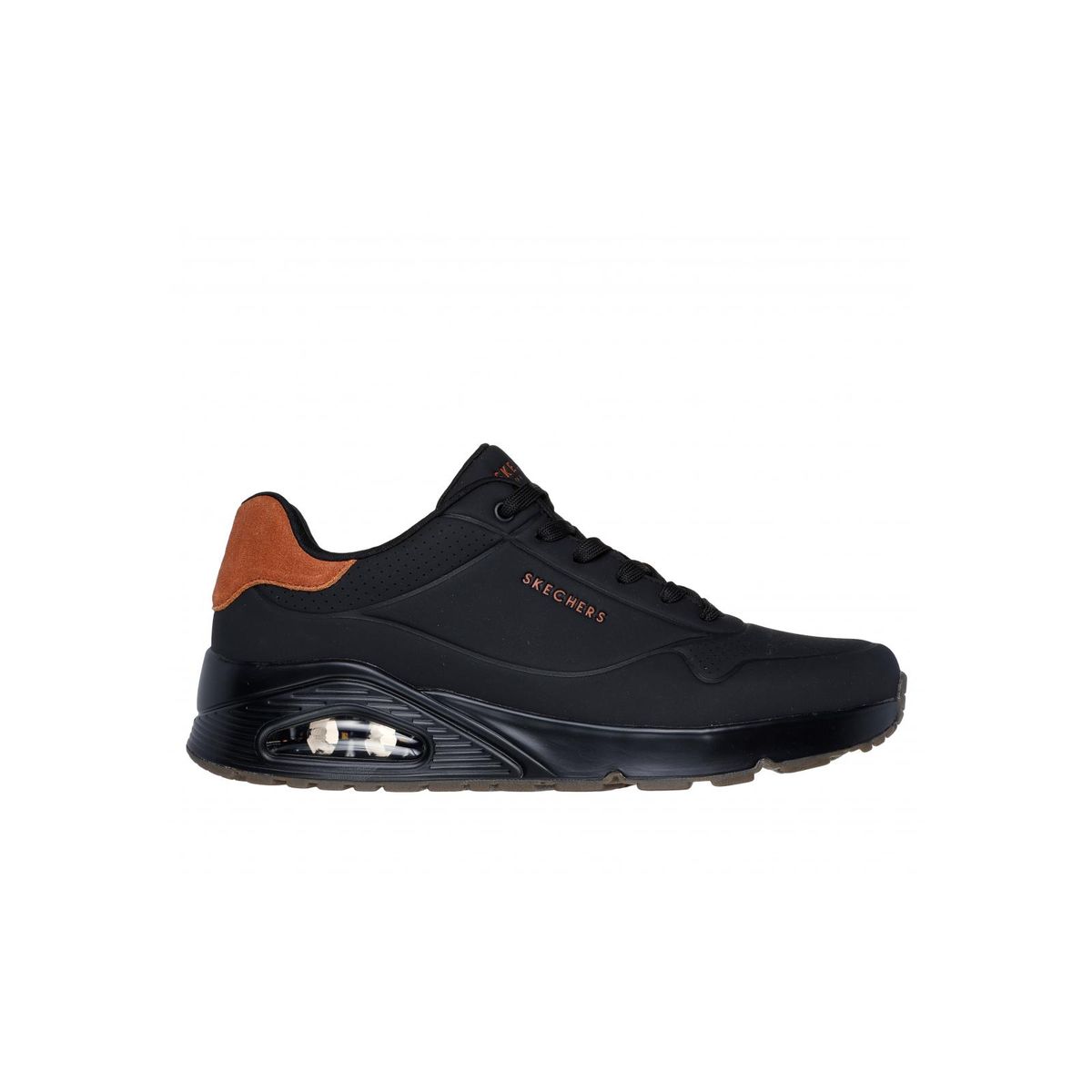 SKECHERS - Zapatilla Hombre Uno Suited On Air Negro Skechers.