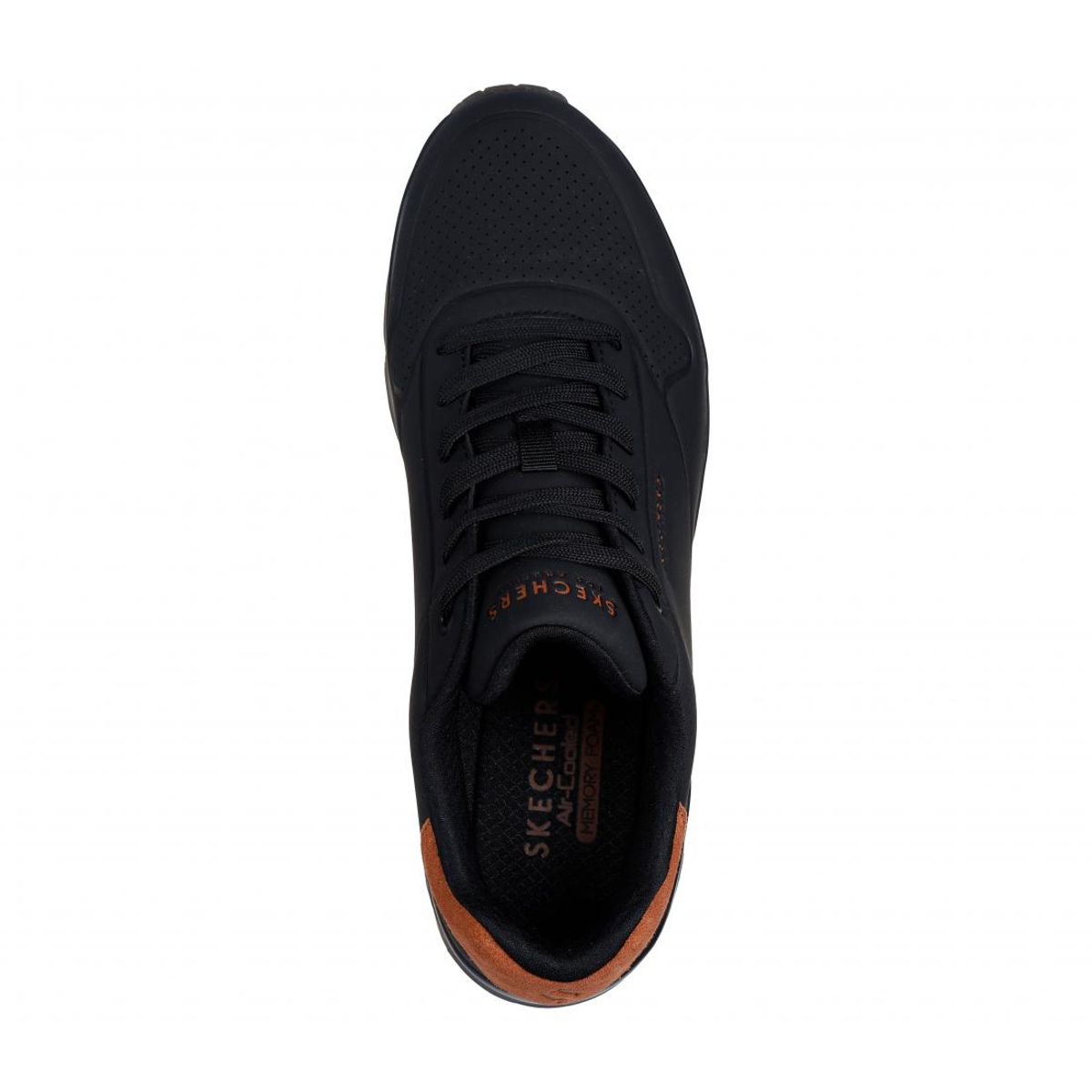 SKECHERS - Zapatilla Hombre Uno Suited On Air Negro Skechers.