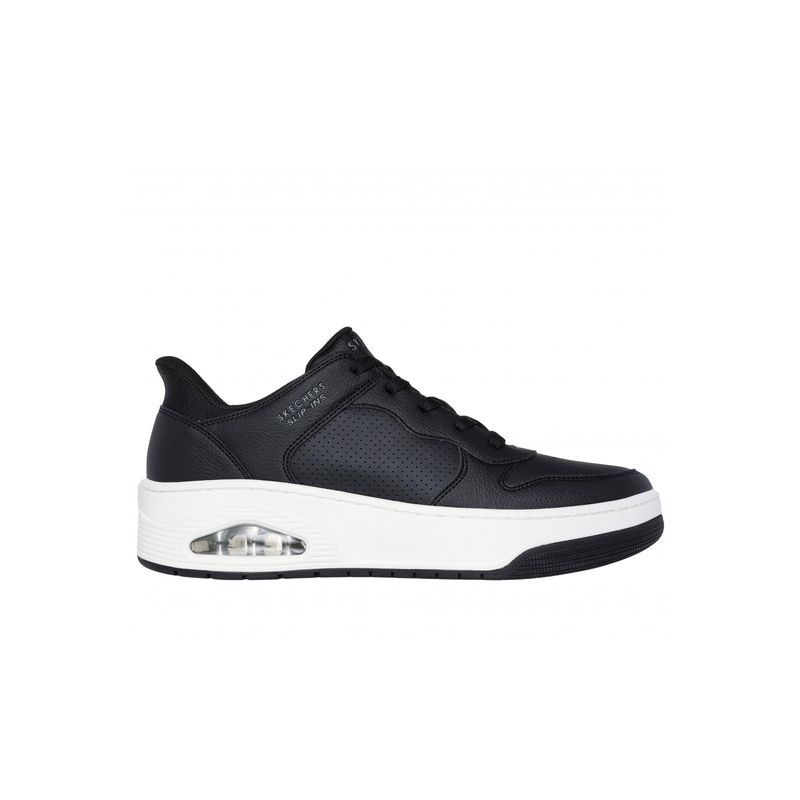SKECHERS - Zapatilla Hombre Uno Court Acacia Negro Skechers