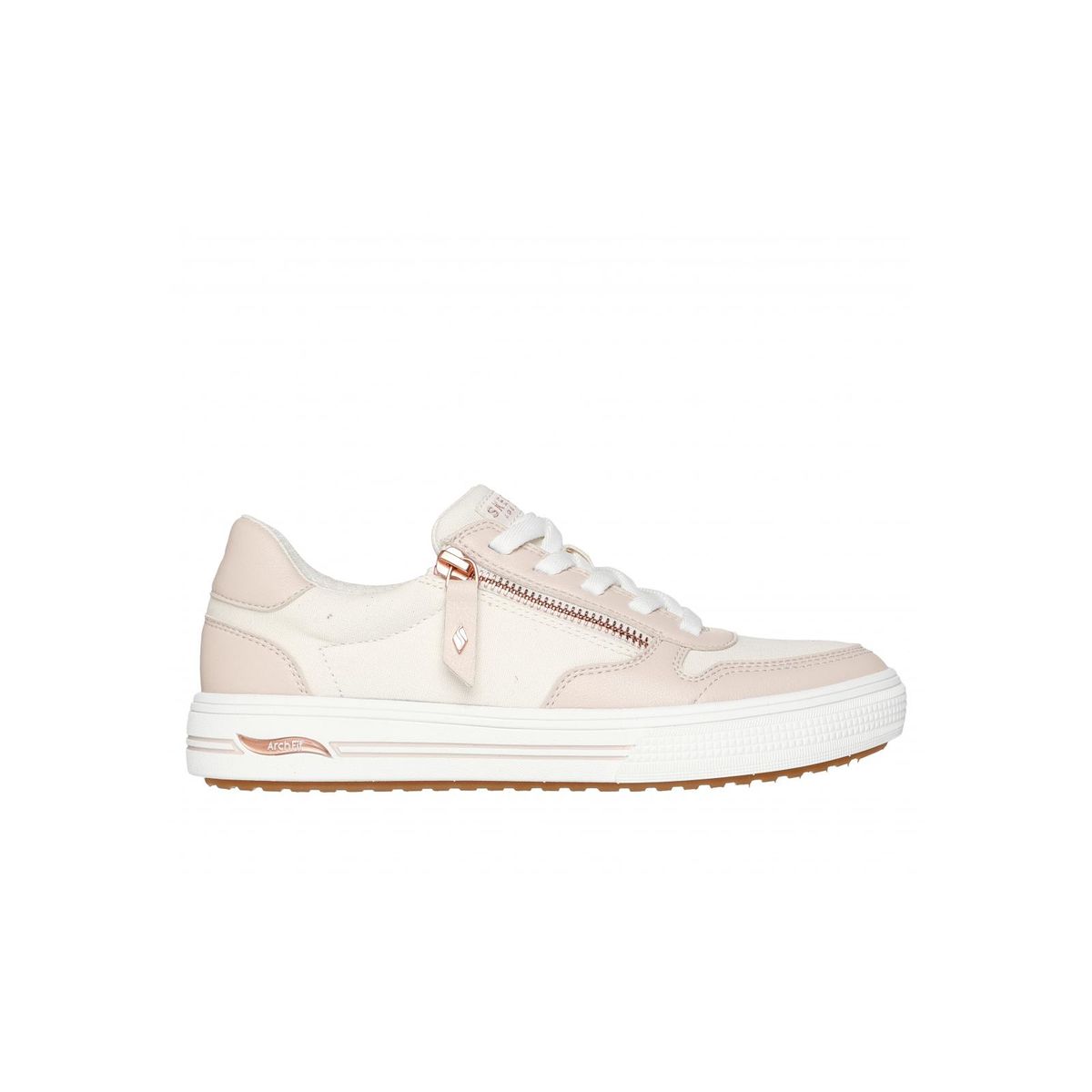 SKECHERS - Zapatilla Mujer Arch Fit Arcade Beige Skechers