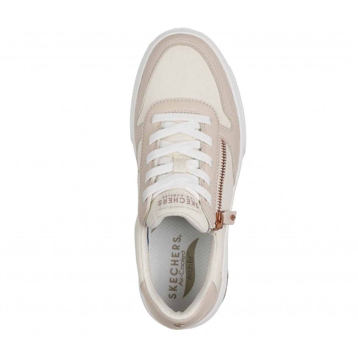 SKECHERS - Zapatilla Mujer Arch Fit Arcade Beige Skechers