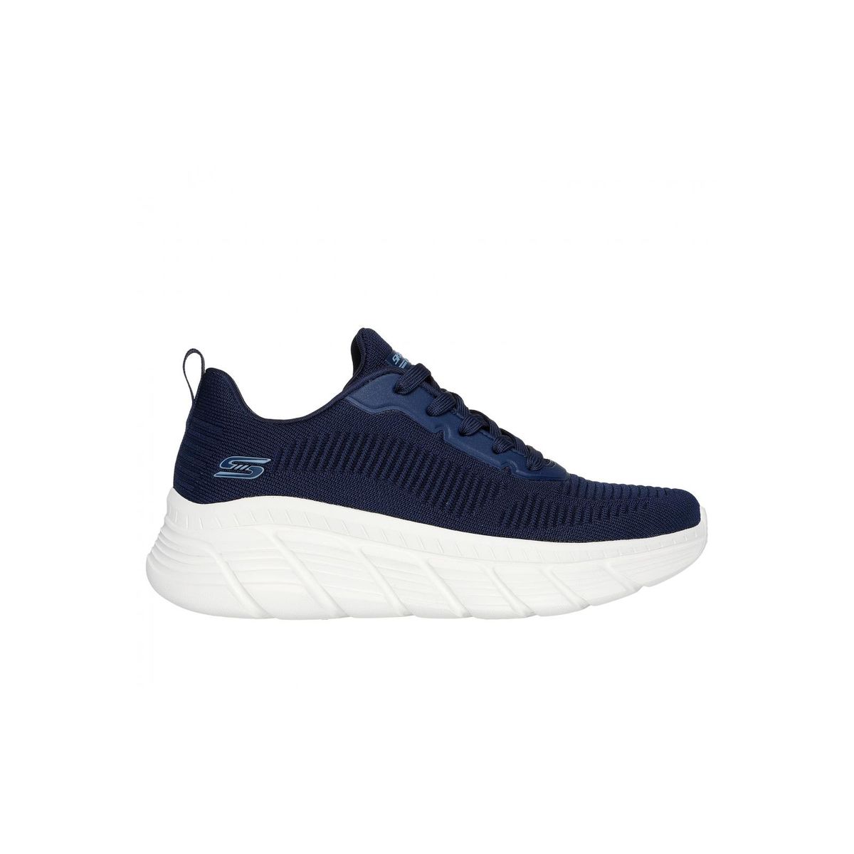 SKECHERS - Zapatilla Mujer Bobs B Flex Hi Flying Azul Skechers