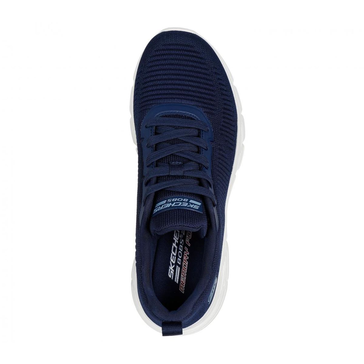 SKECHERS - Zapatilla Mujer Bobs B Flex Hi Flying Azul Skechers