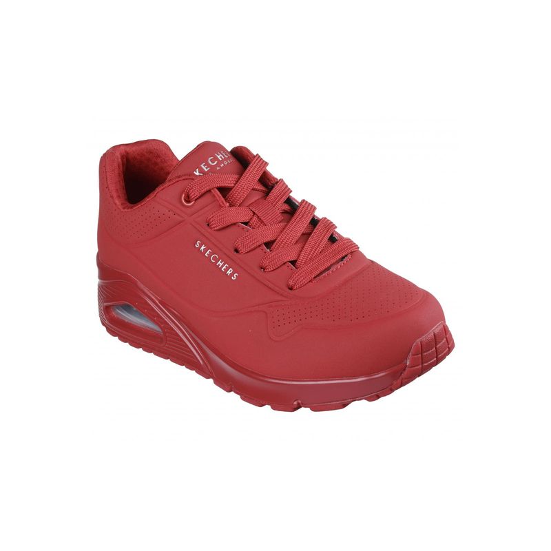 SKECHERS Zapatilla Mujer Uno Stand On Air Rojo Skechers