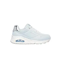 SKECHERS - Zapatilla Niña Uno Gen1 Shimmer Away Celeste