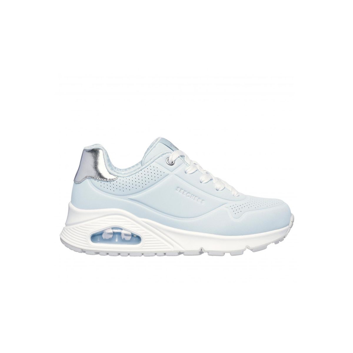 SKECHERS - Zapatilla Niña Uno Gen1 Shimmer Away Celeste Skechers