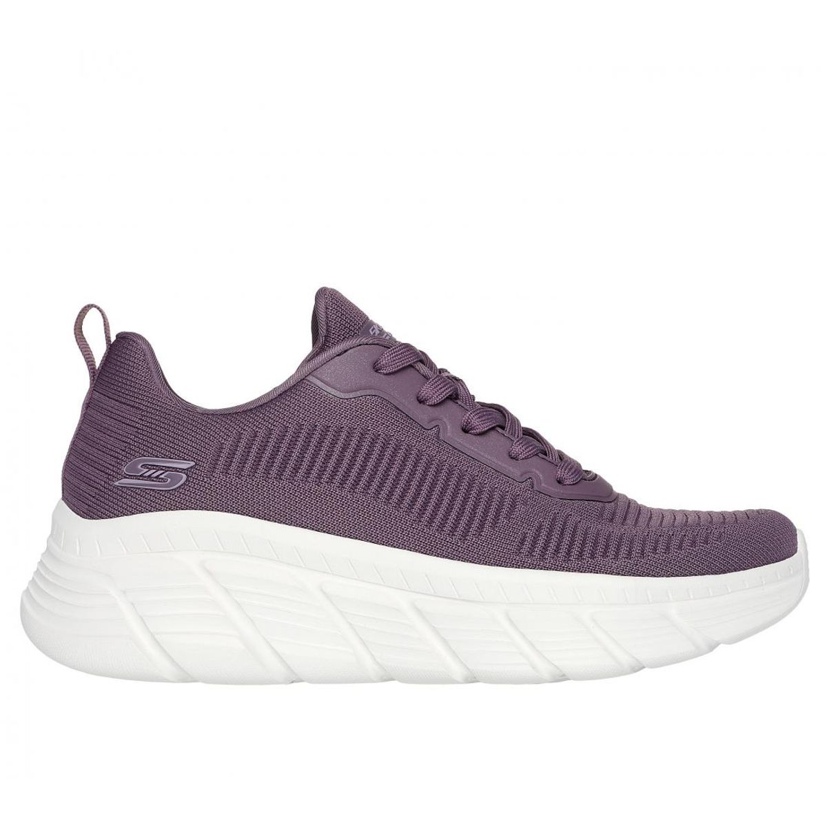 SKECHERS - Zapatilla Mujer Bobs B Flex Hi Flying Morado Skechers