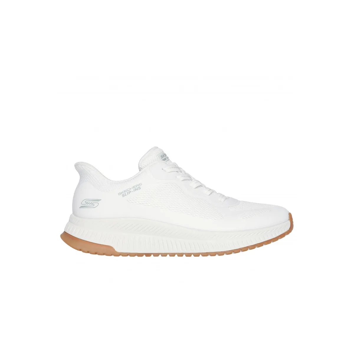 SKECHERS - Zapatilla Mujer Bobs Squad 4 Blanco Skechers