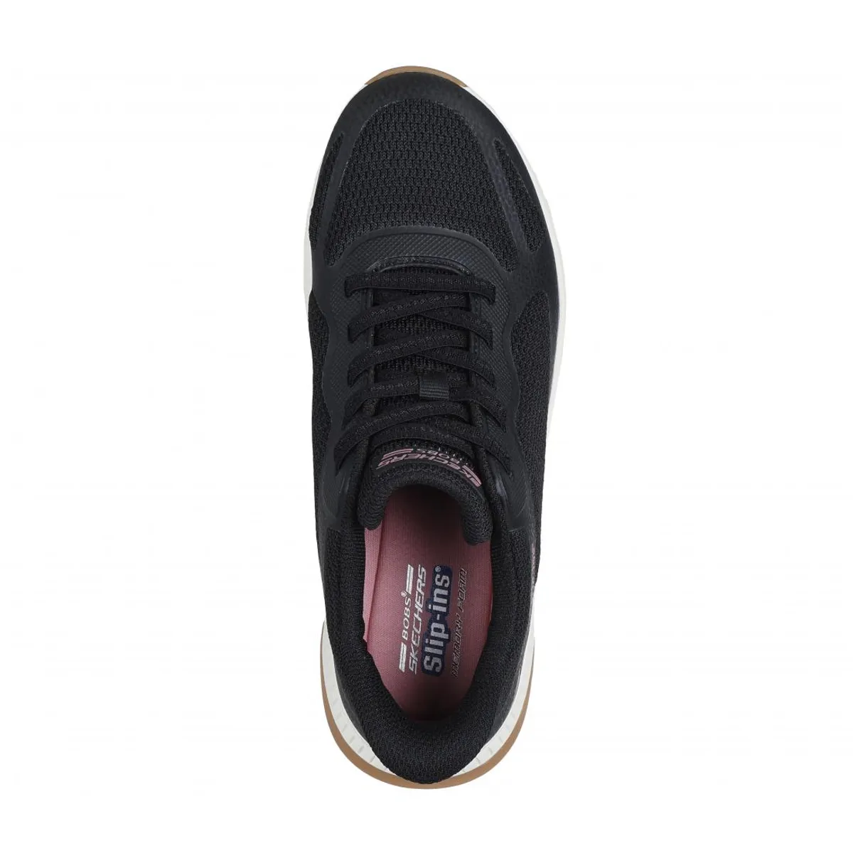 SKECHERS - Zapatilla Mujer Bobs Squad 4 Negro Skechers