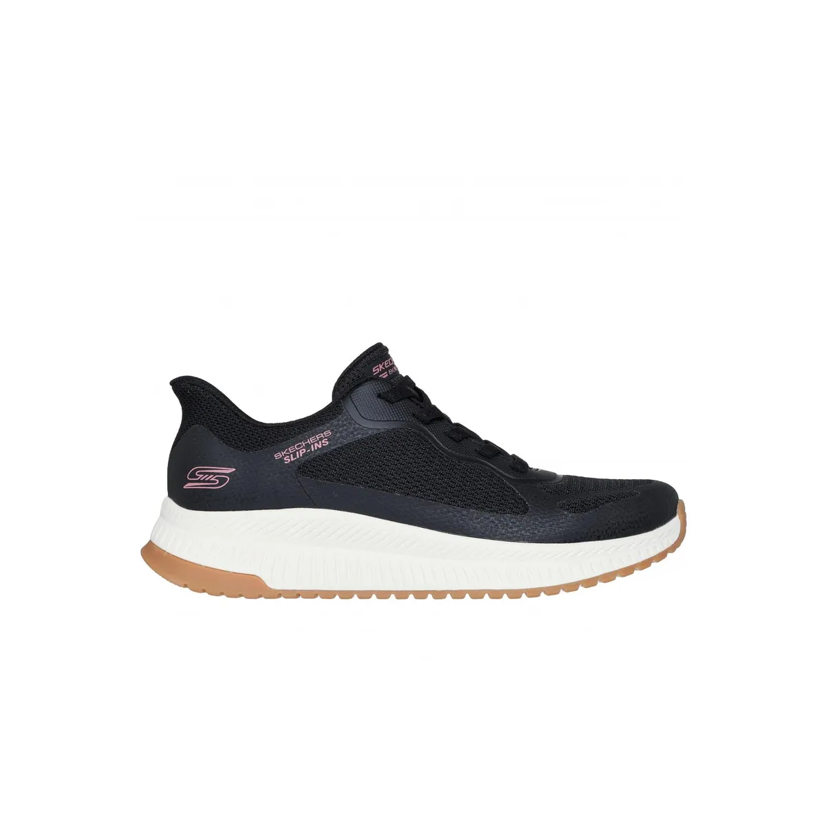 SKECHERS - Zapatilla Mujer Bobs Squad 4 Negro Skechers