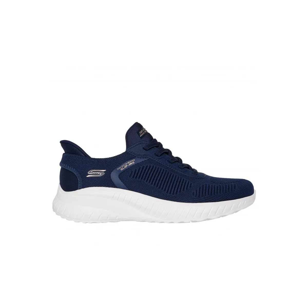 SKECHERS - Zapatilla Mujer Bobs Squad Chaos Current Mu Azul Skechers