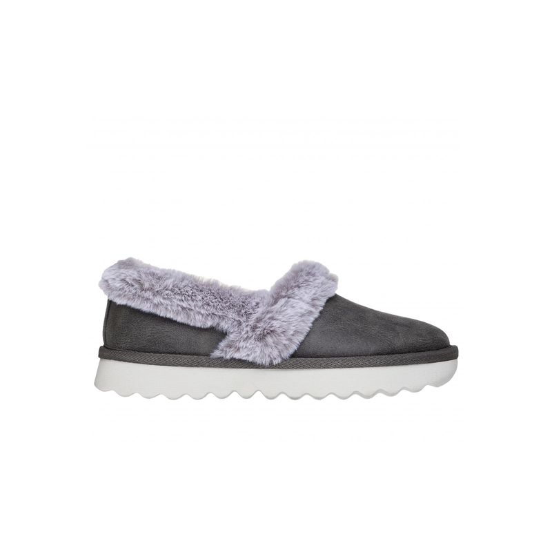 SKECHERS - Zapatilla Mujer Cozy Up Gris Skechers