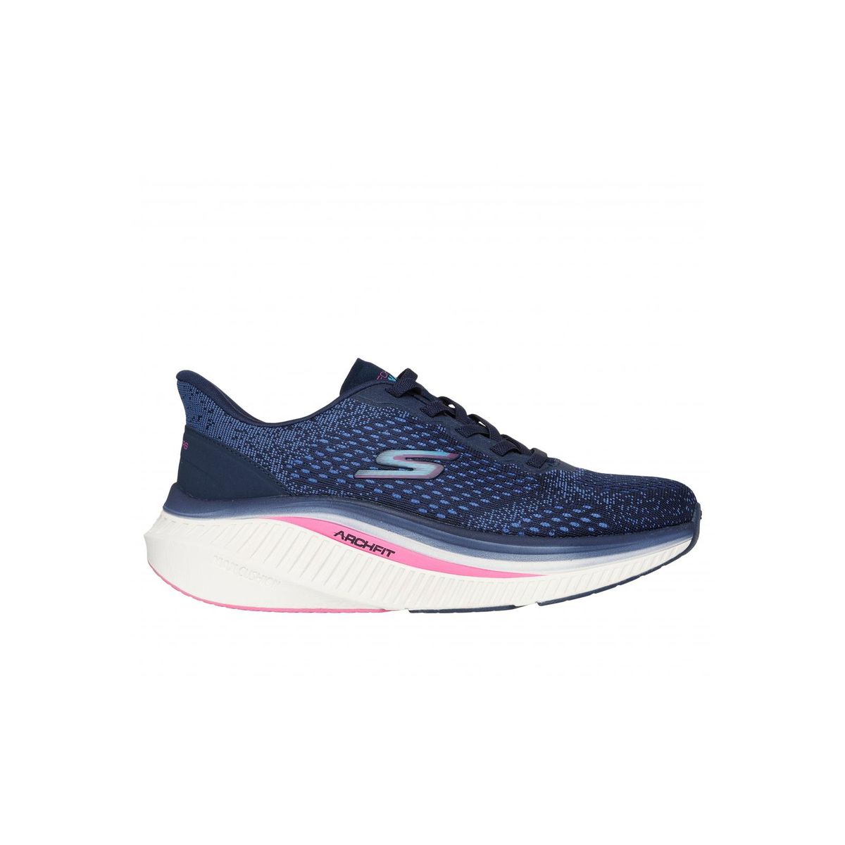SKECHERS - Zapatilla Mujer Go Walk Max Cushioning Arch Fit Azul Skechers