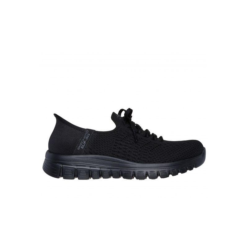SKECHERS - Zapatilla Mujer Graceful First Blush Negro Skechers